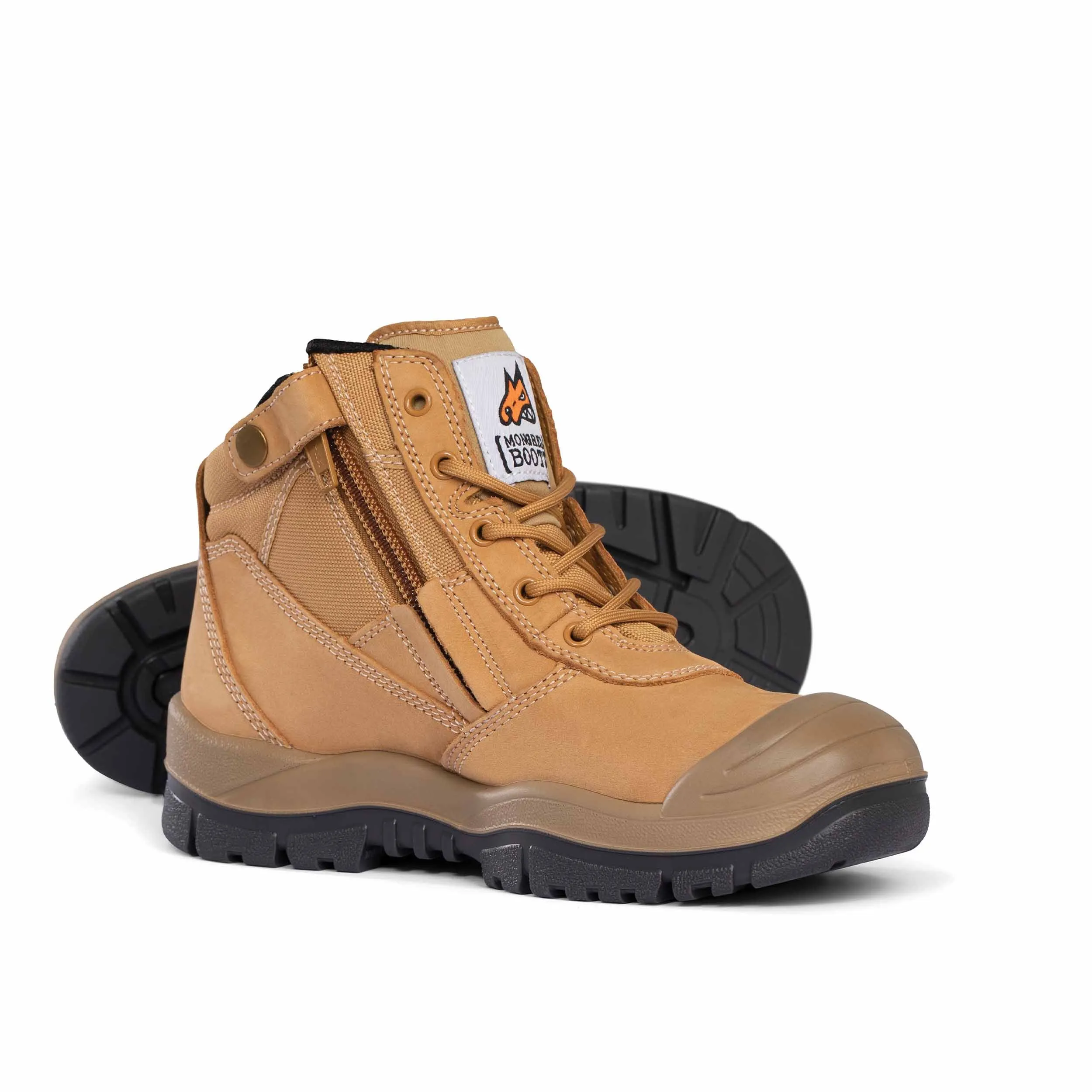 Mongrel Zipsider Boot W/ Scuff Cap 461050