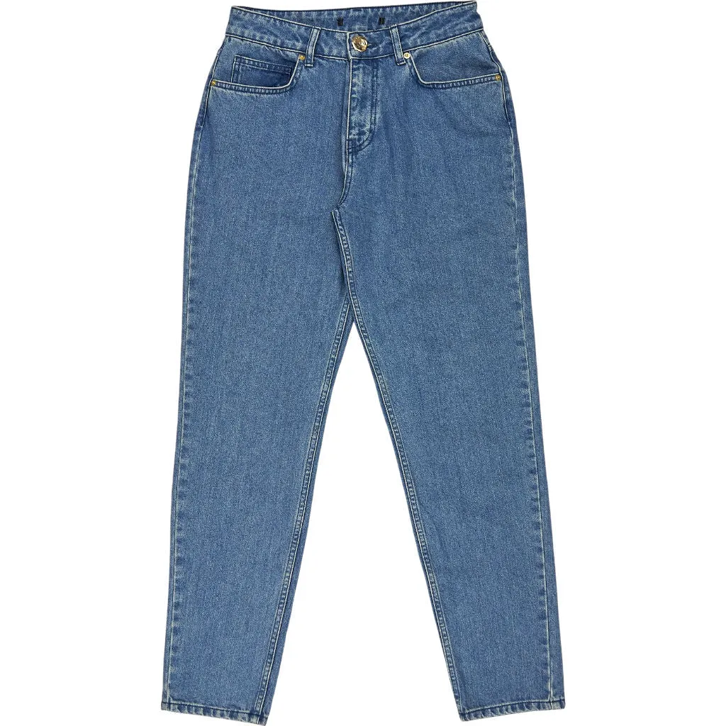 Mother of Pearl Blue High-Waist Jeans