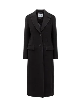 MSGM Virgin Wool Coat