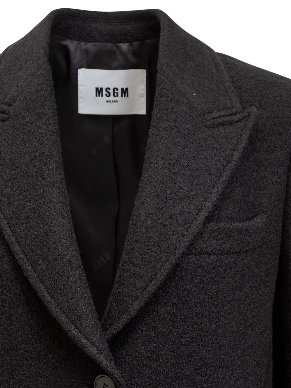 MSGM Virgin Wool Coat