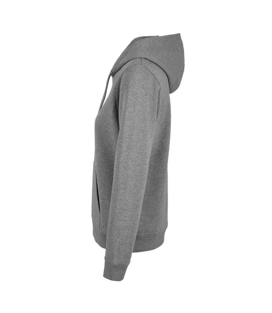 NEOBLU Womens/Ladies Nicholas French Terry Hoodie (Gray Marl) - UTPC4839