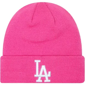 New Era Unisex Los Angeles LA Dodgers MLB Beanie Hat - Pink