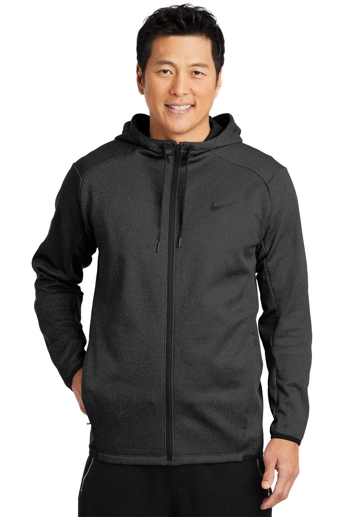 Nike AH6268  Therma-FIT Textured Fleece Full-Zip Hoodie SKU: AH6268