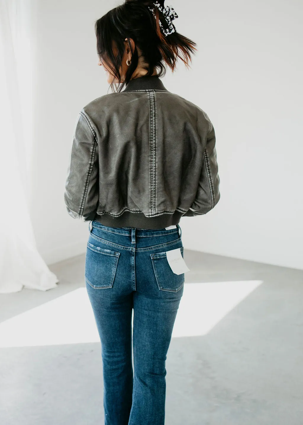 Niko Washed Bomber Jacket