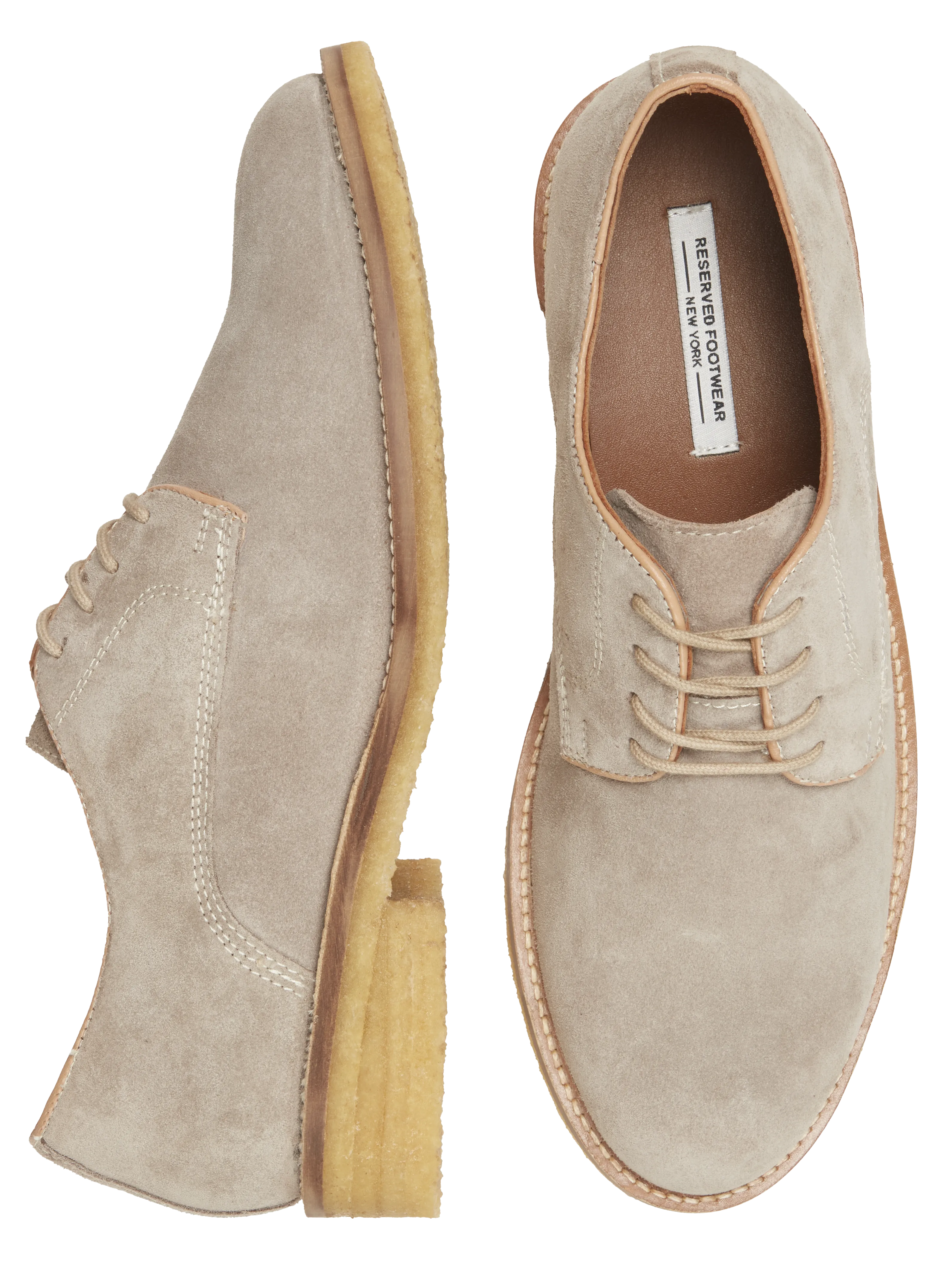 Octavious Plain Toe Suede Oxfords