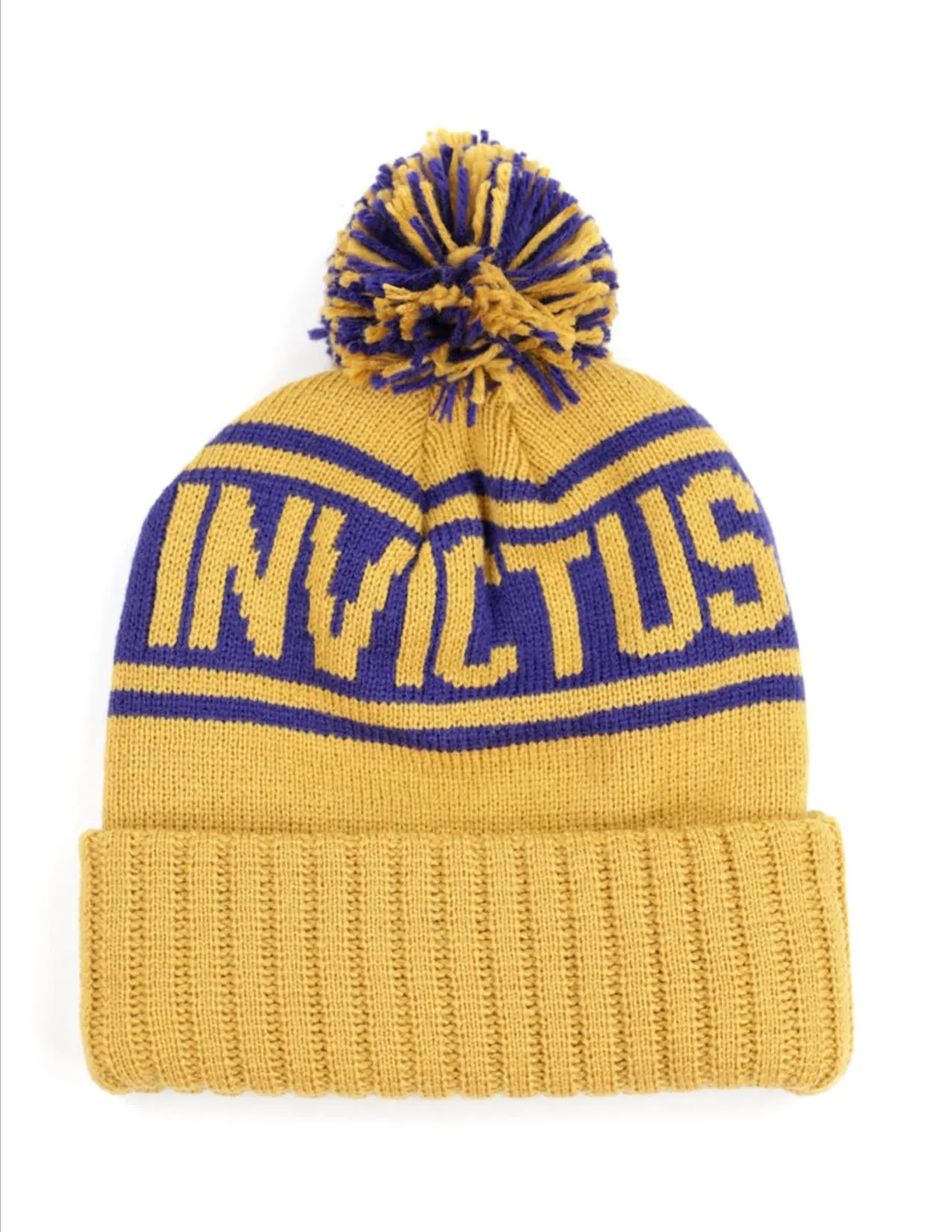 Omega Psi Phi Beanie Hat (Gold)