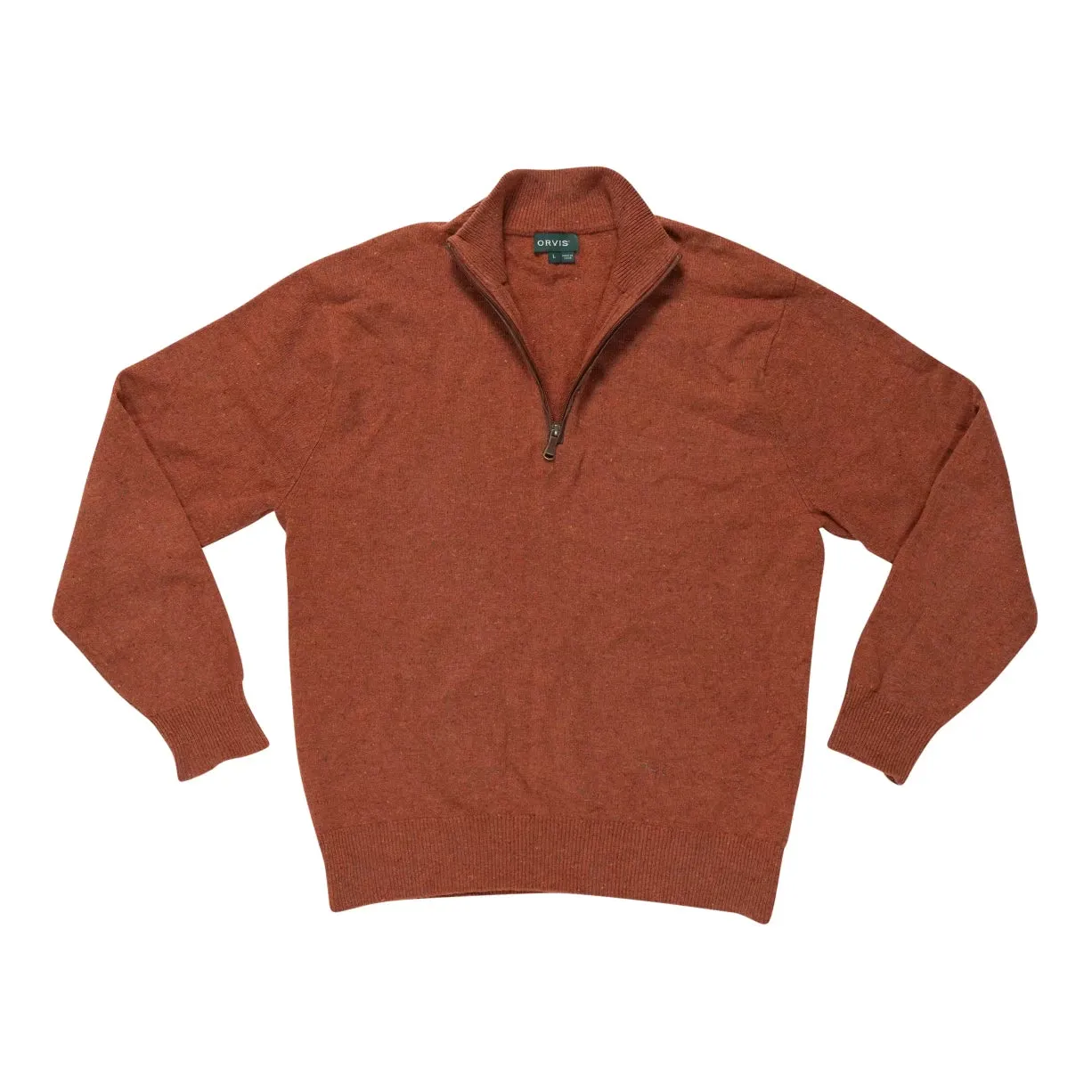 Orvis Merino Wool Quarter-Zip Sweater - Men's