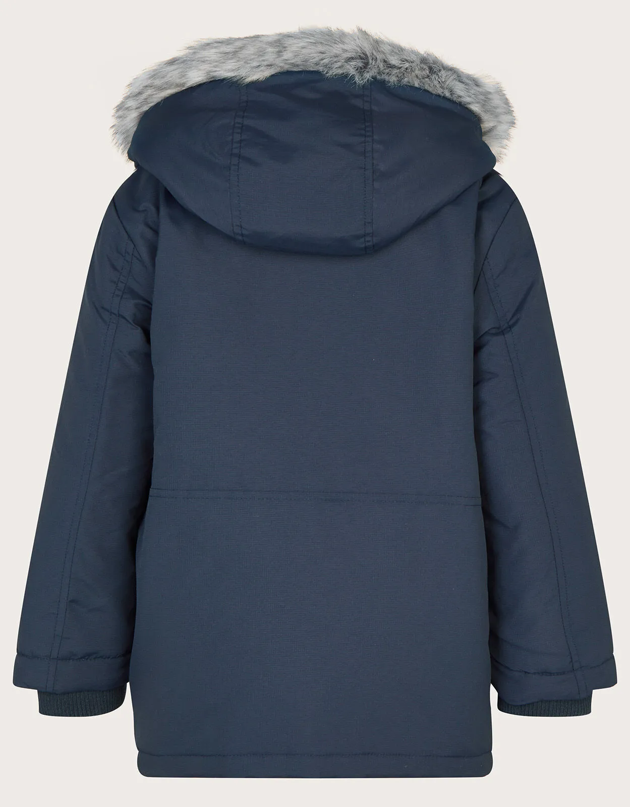 Parka Pocket Coat Blue