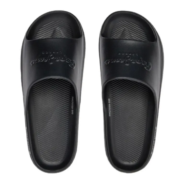 Pepe Jeans Beach Slide M PMS70159 flip-flops black