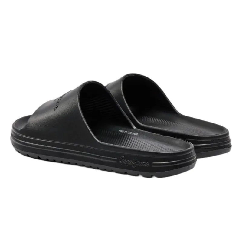 Pepe Jeans Beach Slide M PMS70159 flip-flops black