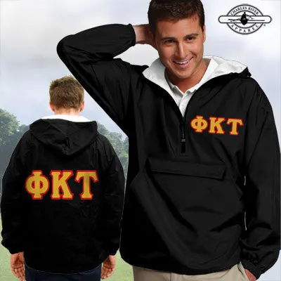 Phi Kappa Tau Pullover Jacket - Charles River 9905 - TWILL