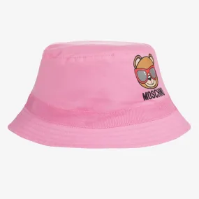 Pink Teddy Bear Bucket Hat