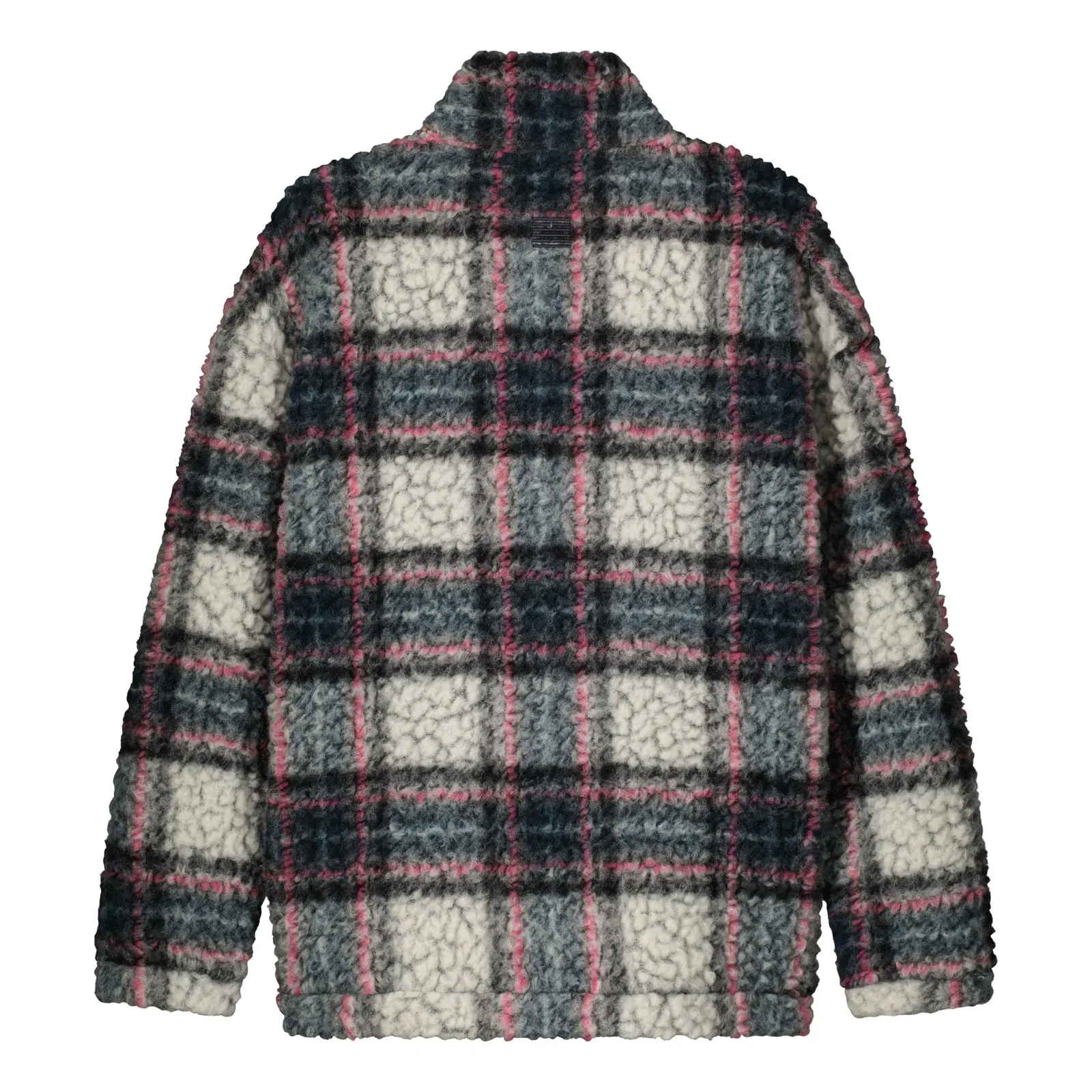 PLAID SHERPA JACKET