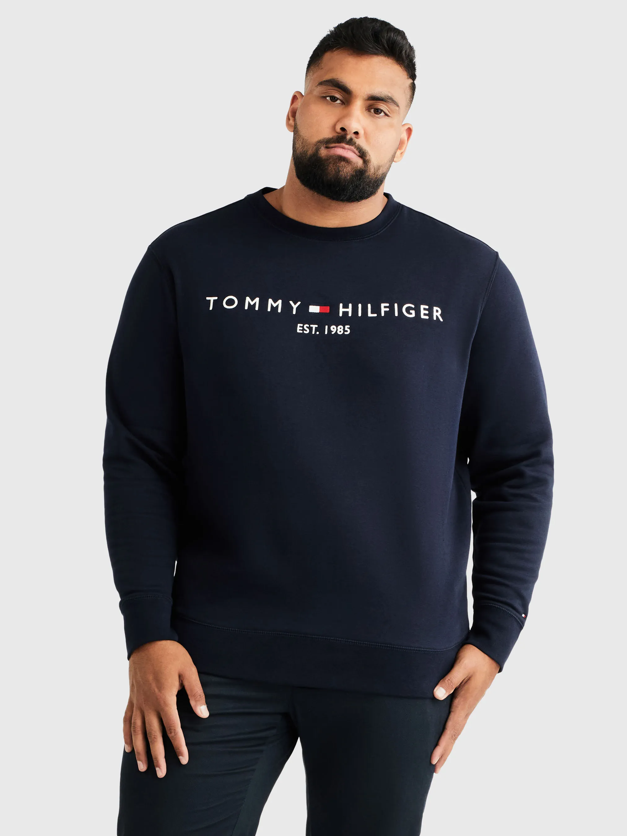 Plus Logo Flex Fleece Sweatshirt | Sweatshirts & Hoodies | Tommy Hilfiger