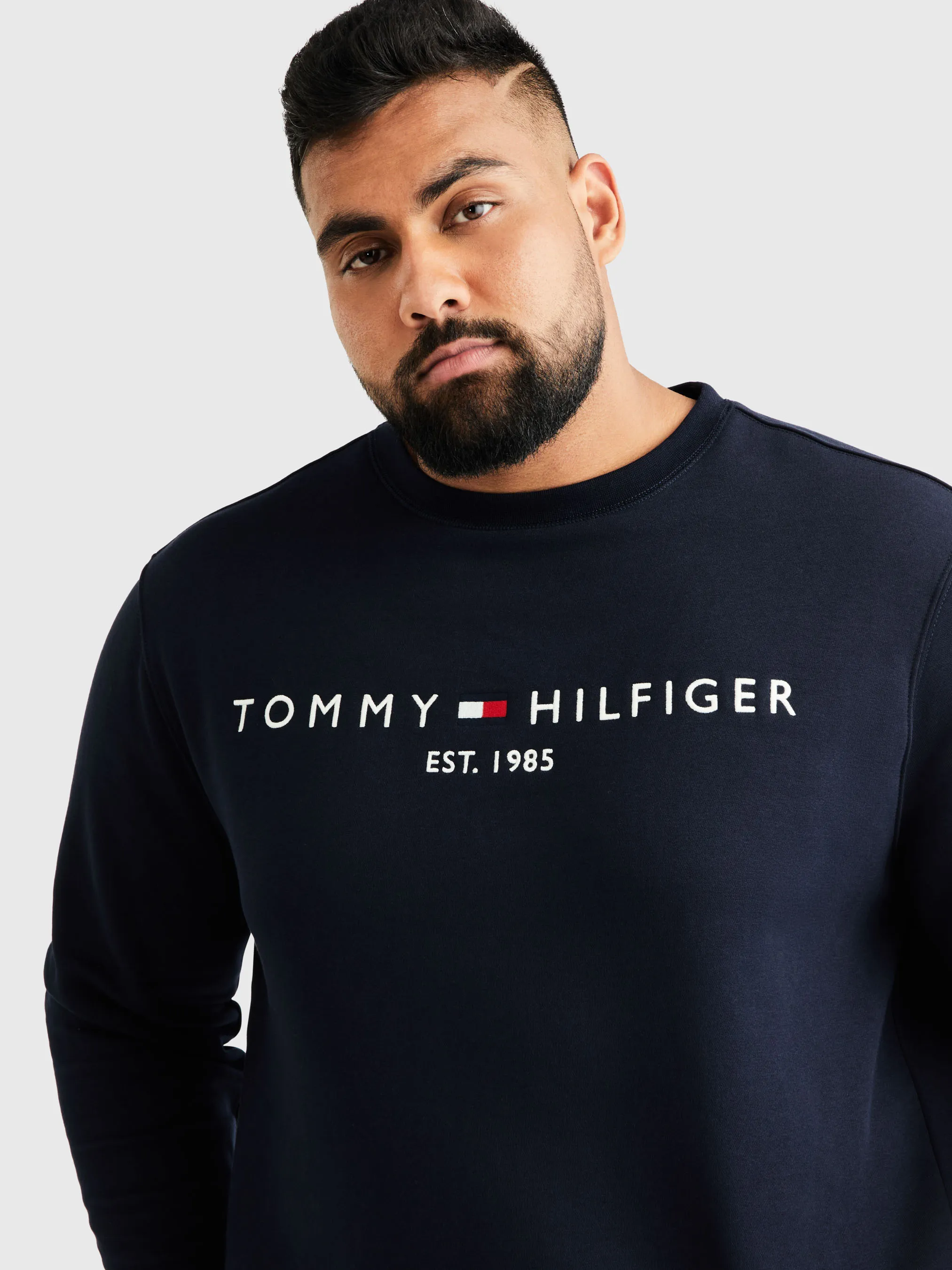 Plus Logo Flex Fleece Sweatshirt | Sweatshirts & Hoodies | Tommy Hilfiger