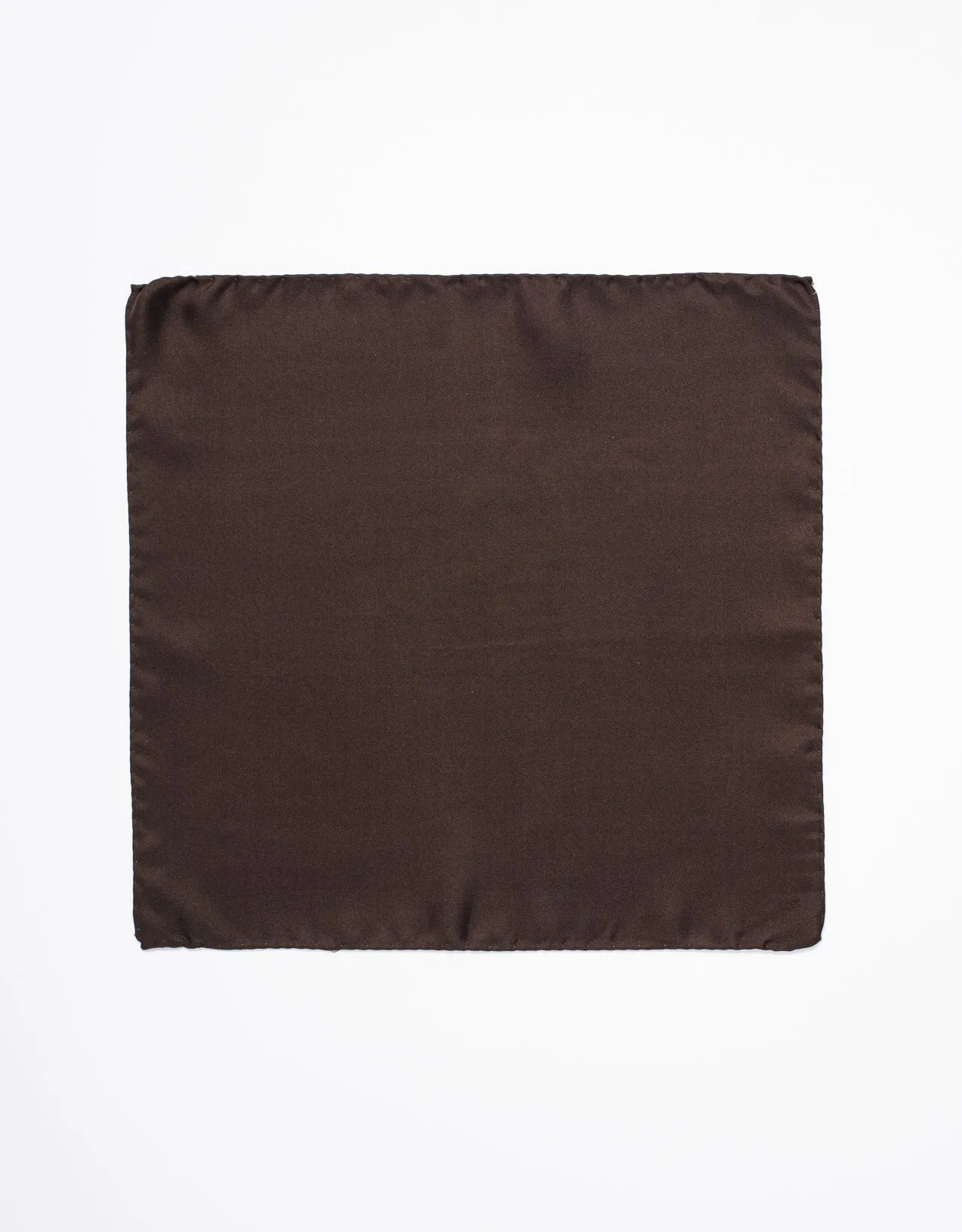 POCKET SQUARE - BROWN