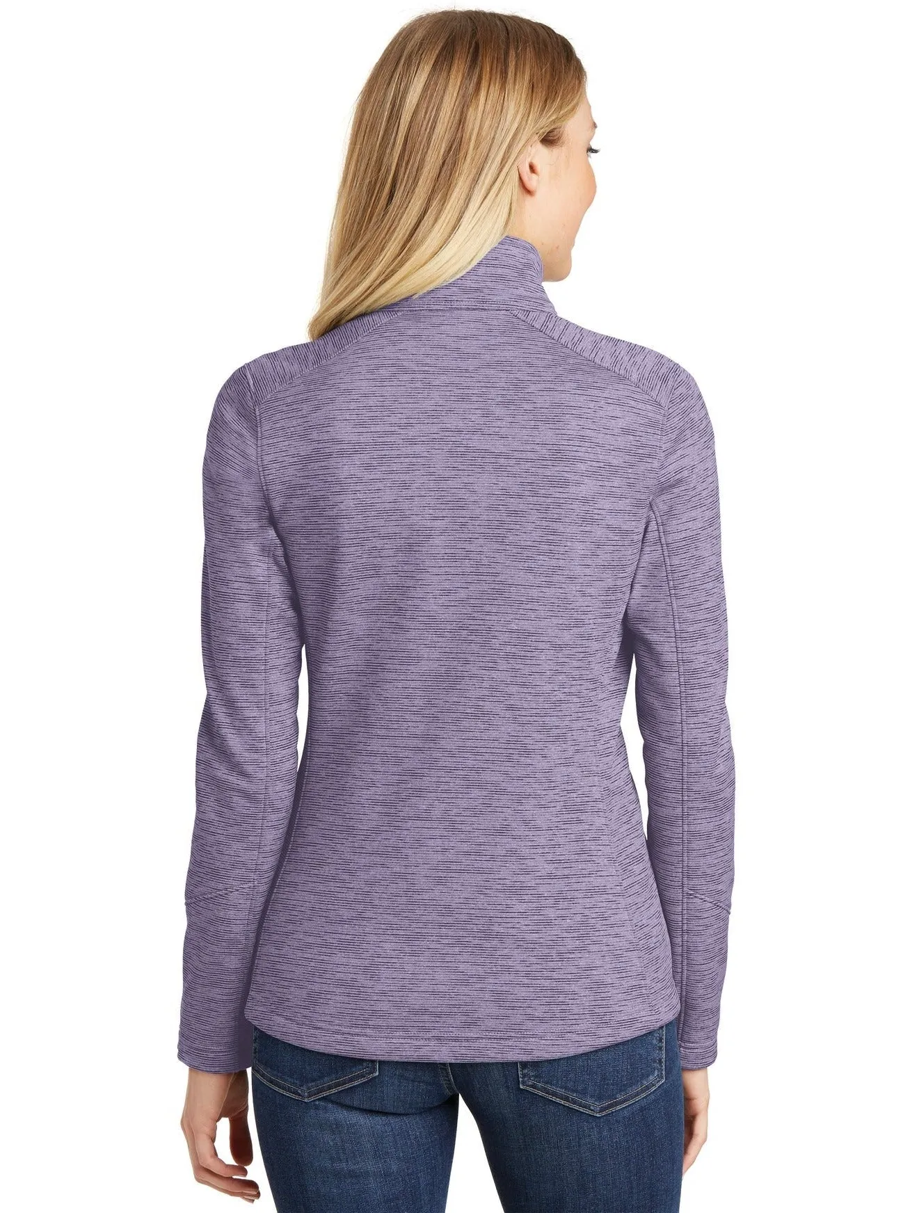 Port Authority Ladies Digi Stripe Fleece Jacket