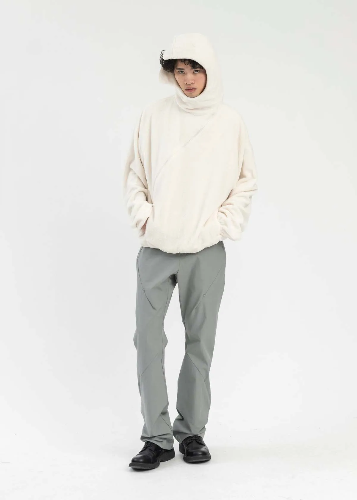 Post Archive Faction (Paf) 5.1 Hoodie Center - Ivory