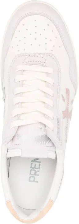 Premiata logo-detail low-top sneakers White