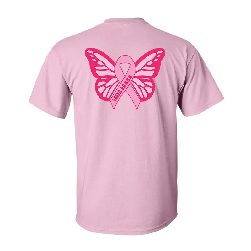 Printed October Butterfly Design - DTG