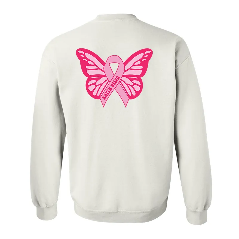 Printed October Butterfly Design - DTG