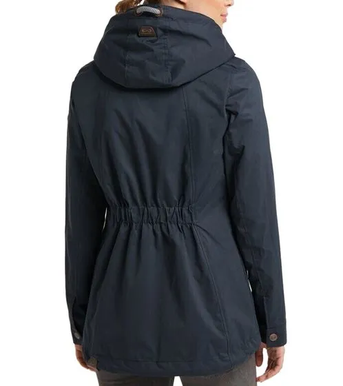 ragwear Zuzka Damen Übergangs-Jacke aus wasser- und windabweisendem Material Outdoor-Jacke 2211-60020 2028 Navy