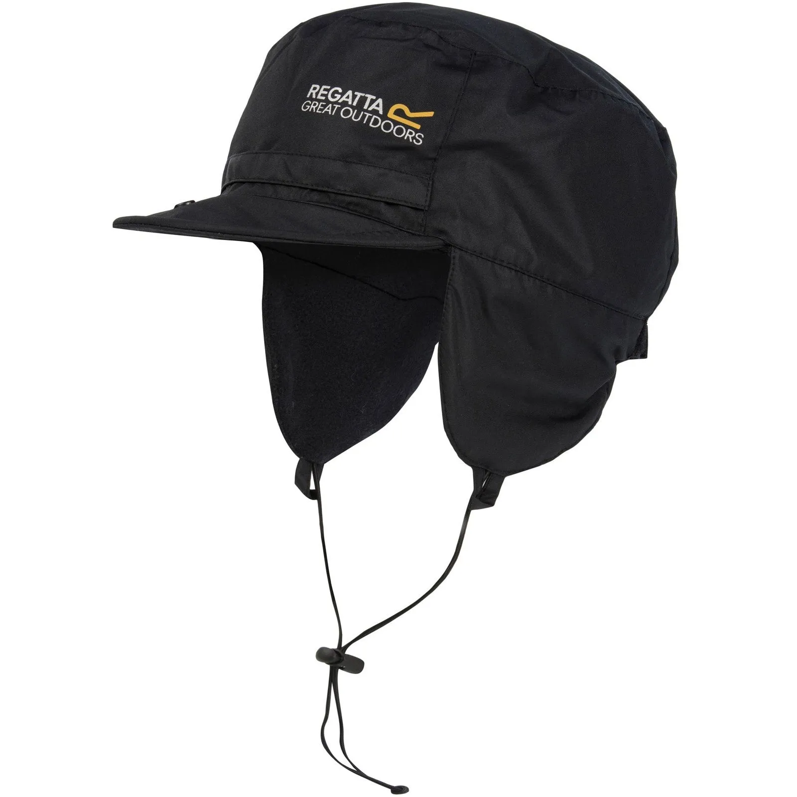 Regatta Mens Igniter Padded Waterproof Trapper Hat - Black