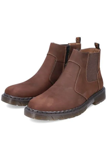 Rieker Mens Chelsea Boot 31650 brown