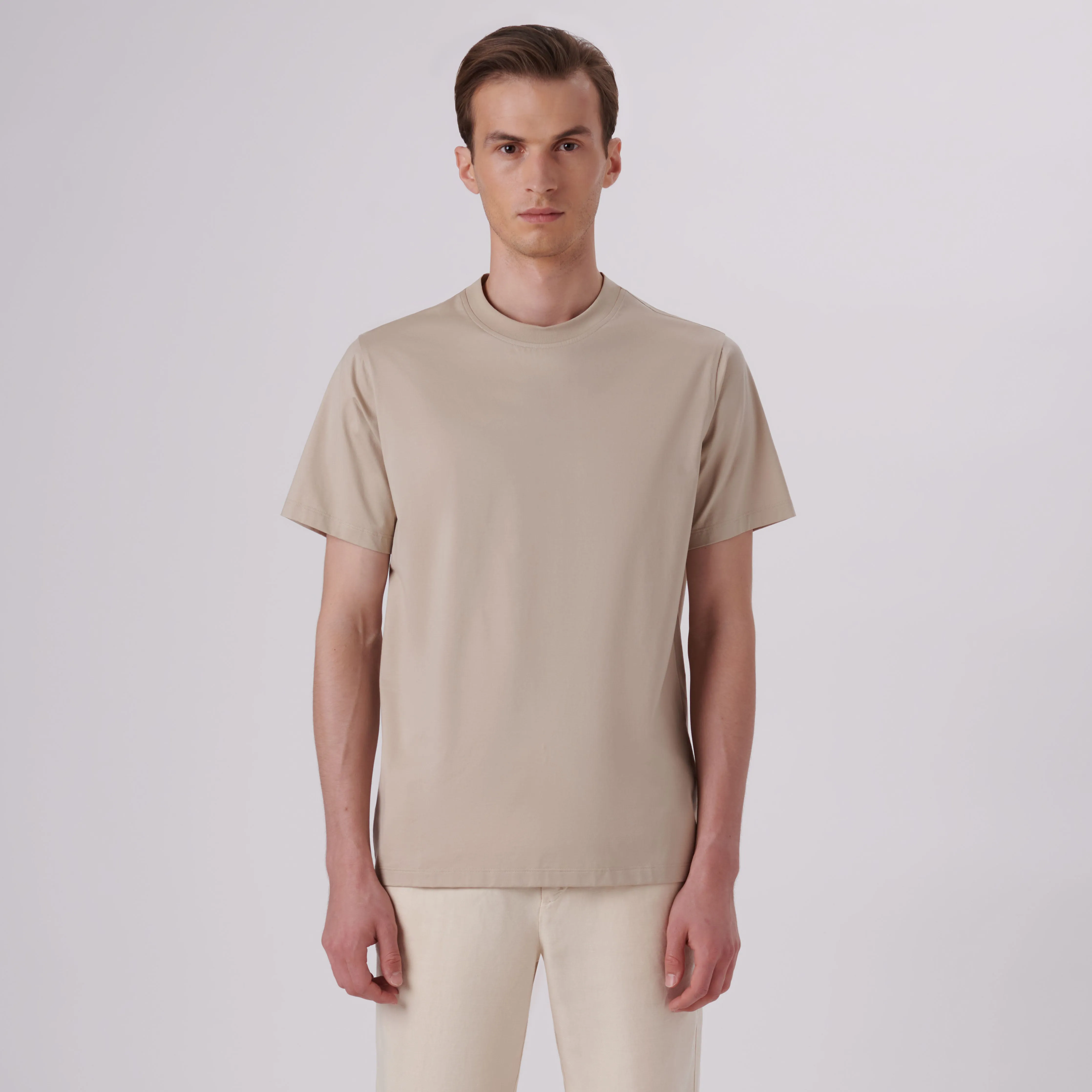 RUFUS Solid OoohCotton Crew Neck Tee