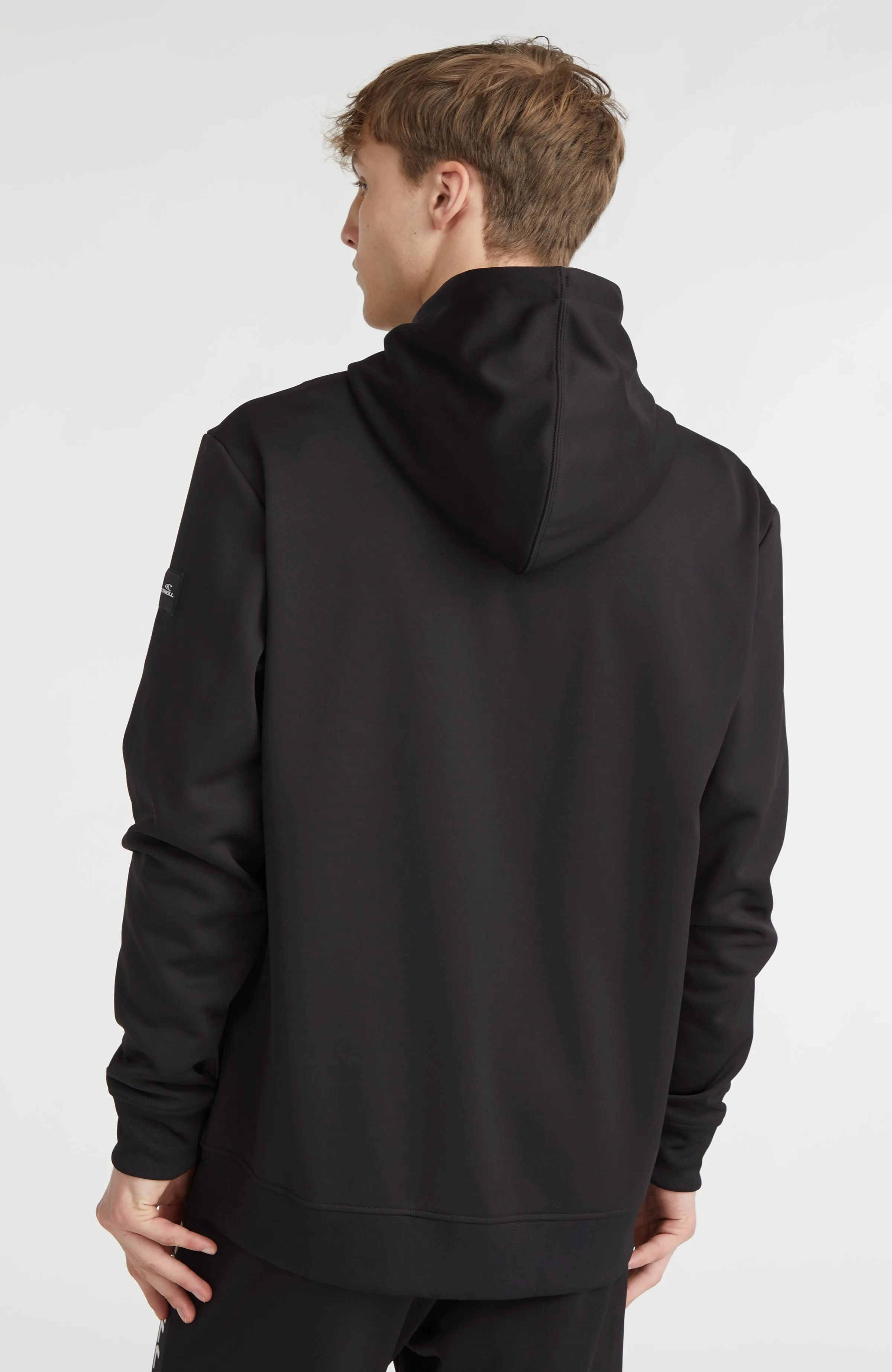 Rutile Full Zip Hoodie Fleece | Black Out