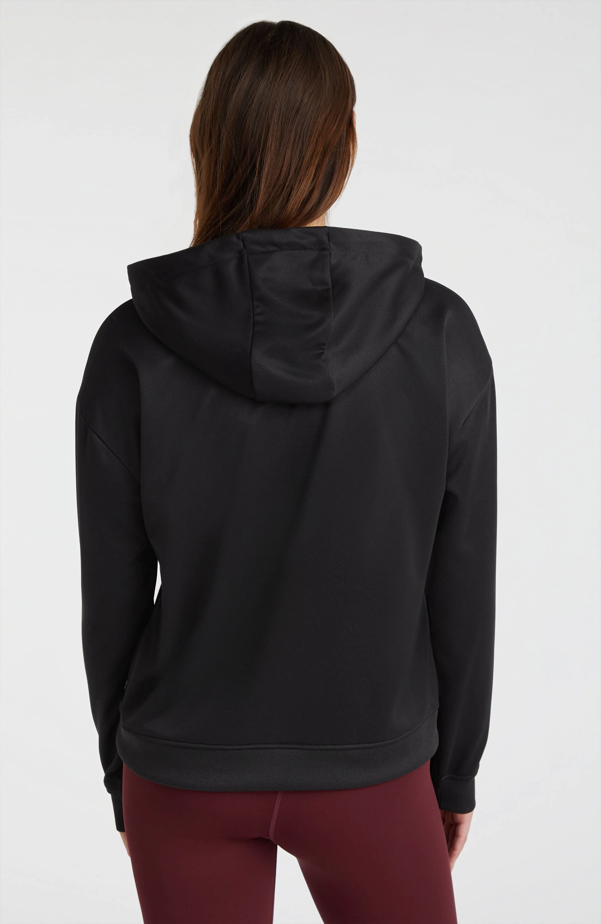 Rutile Hoodie Fleece | Black Out