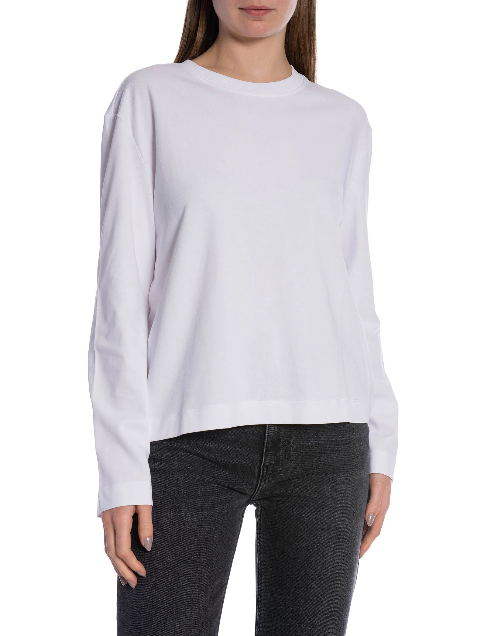 SELECTED FEMME TOP ESSENTIAL LS BOXY TEE