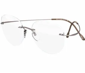 Silhouette Eyeglasses TMA The Must Collection Chassis 5515 Rimless Glasses