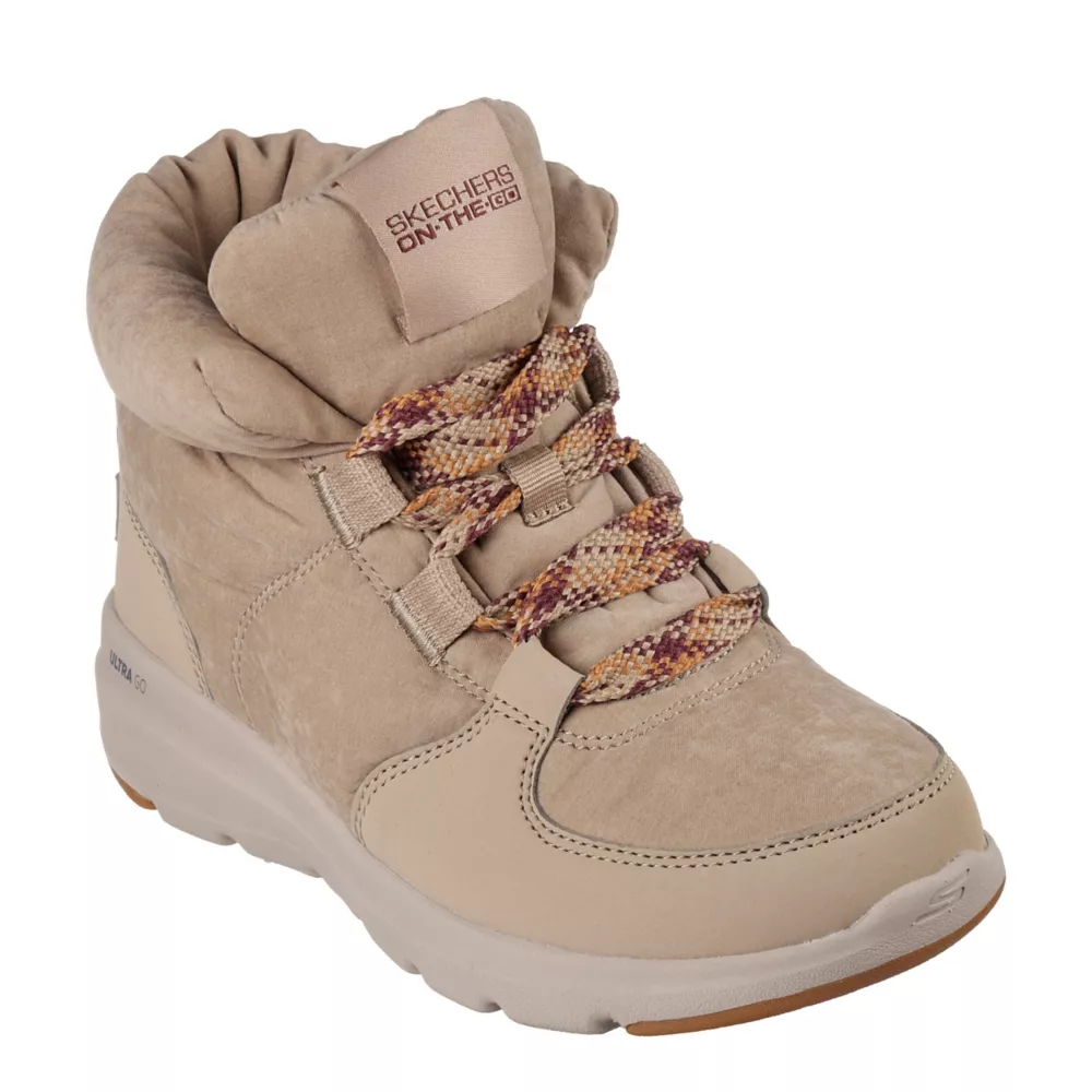 SKECHERS  WOMENS ON-THE-GO GLACIAL ULTRA - TREND UP BOOT