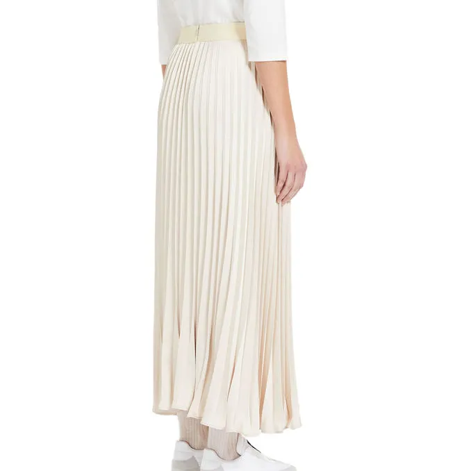 SKIRT PLISSET GAVINO Woman Cream