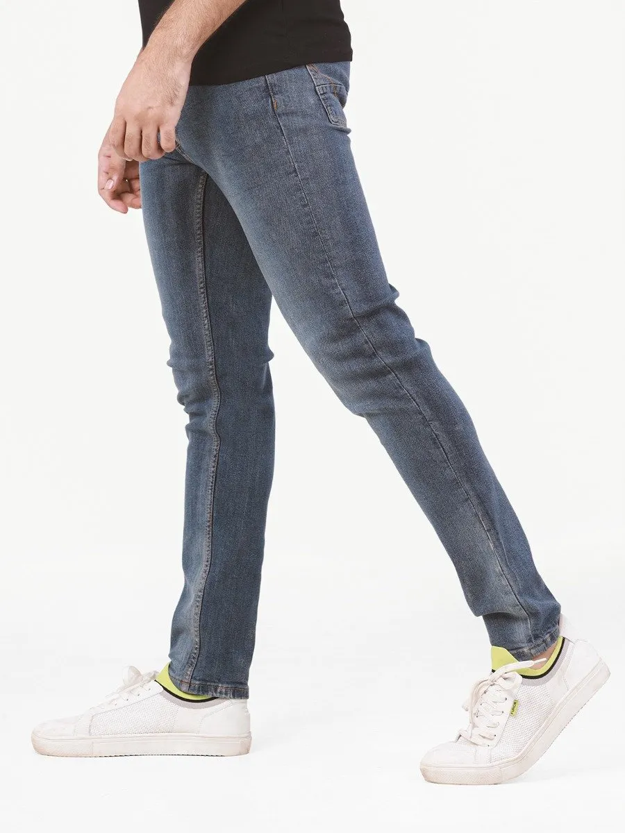 Slim Fit Washed Jeans - FMBP22-047