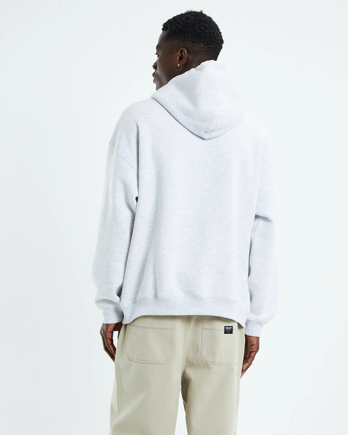 Spencer Project International Hoodie Jumper Frost - Frost Marle Grey | SurfStitch