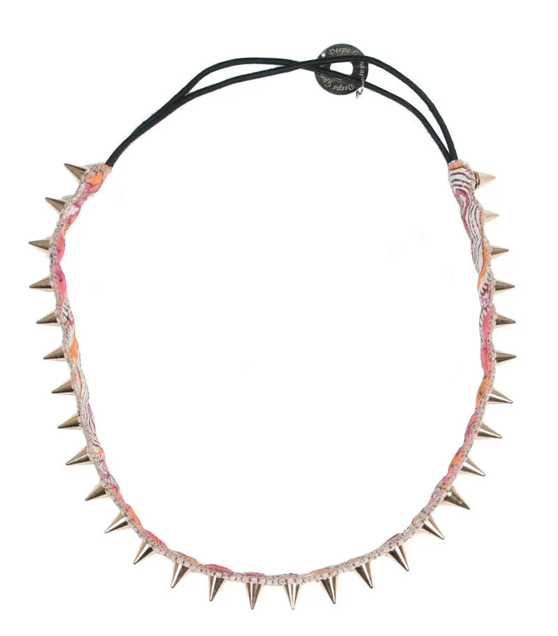 Spike Headband Rose