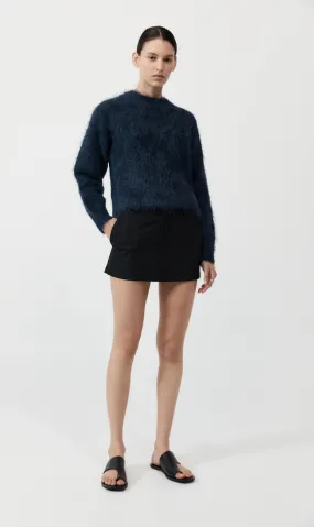  St Agni      Alpaca Sweater - Midnight Blue 