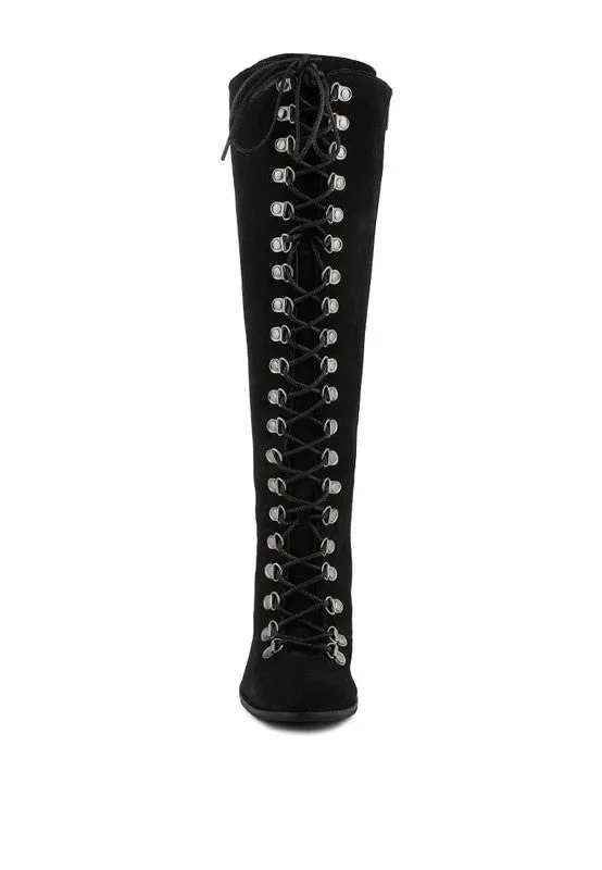 Street-Slay Antique Heeled Calf Boot