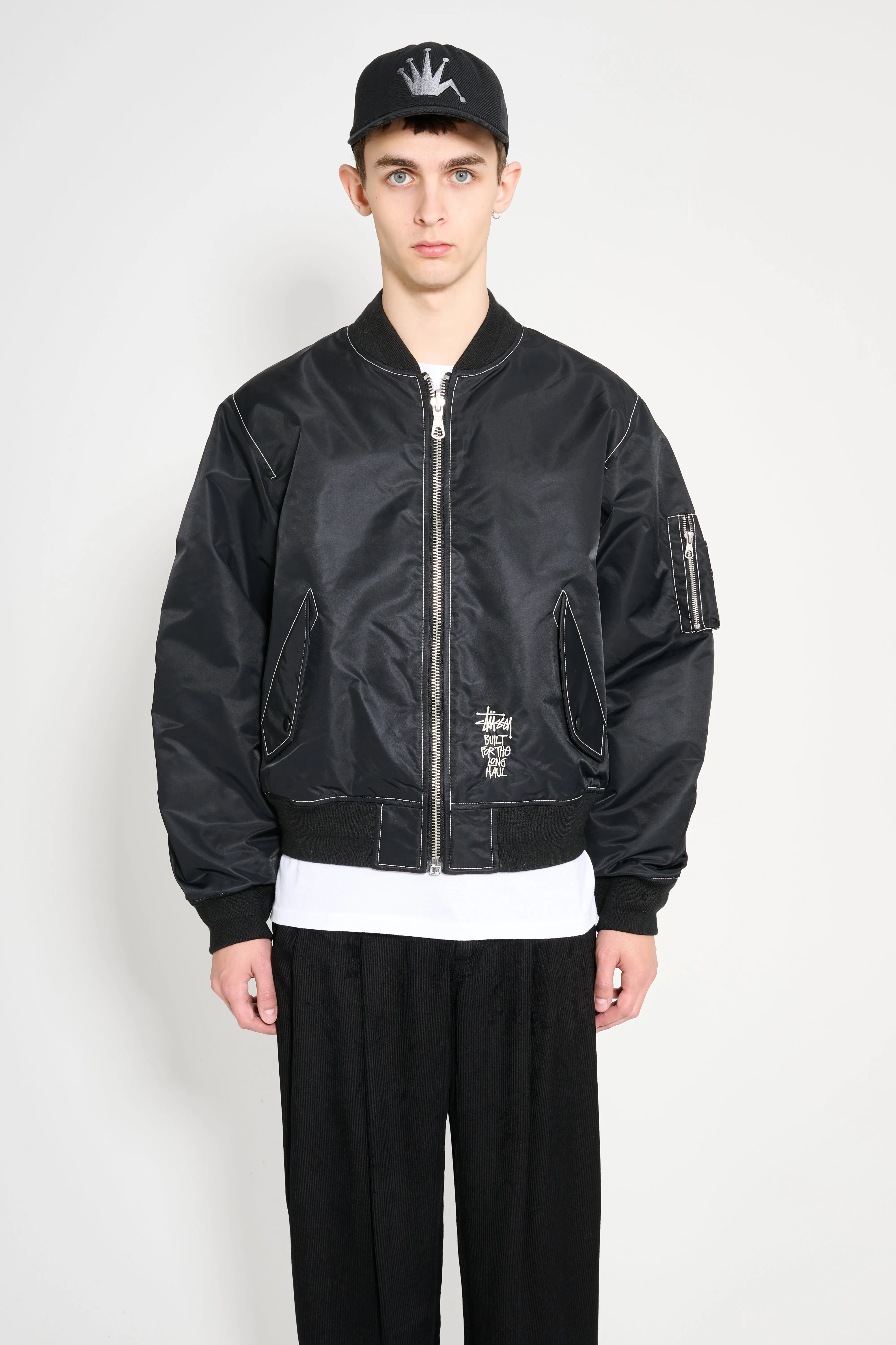 Stüssy Built Bomber Jacket Black