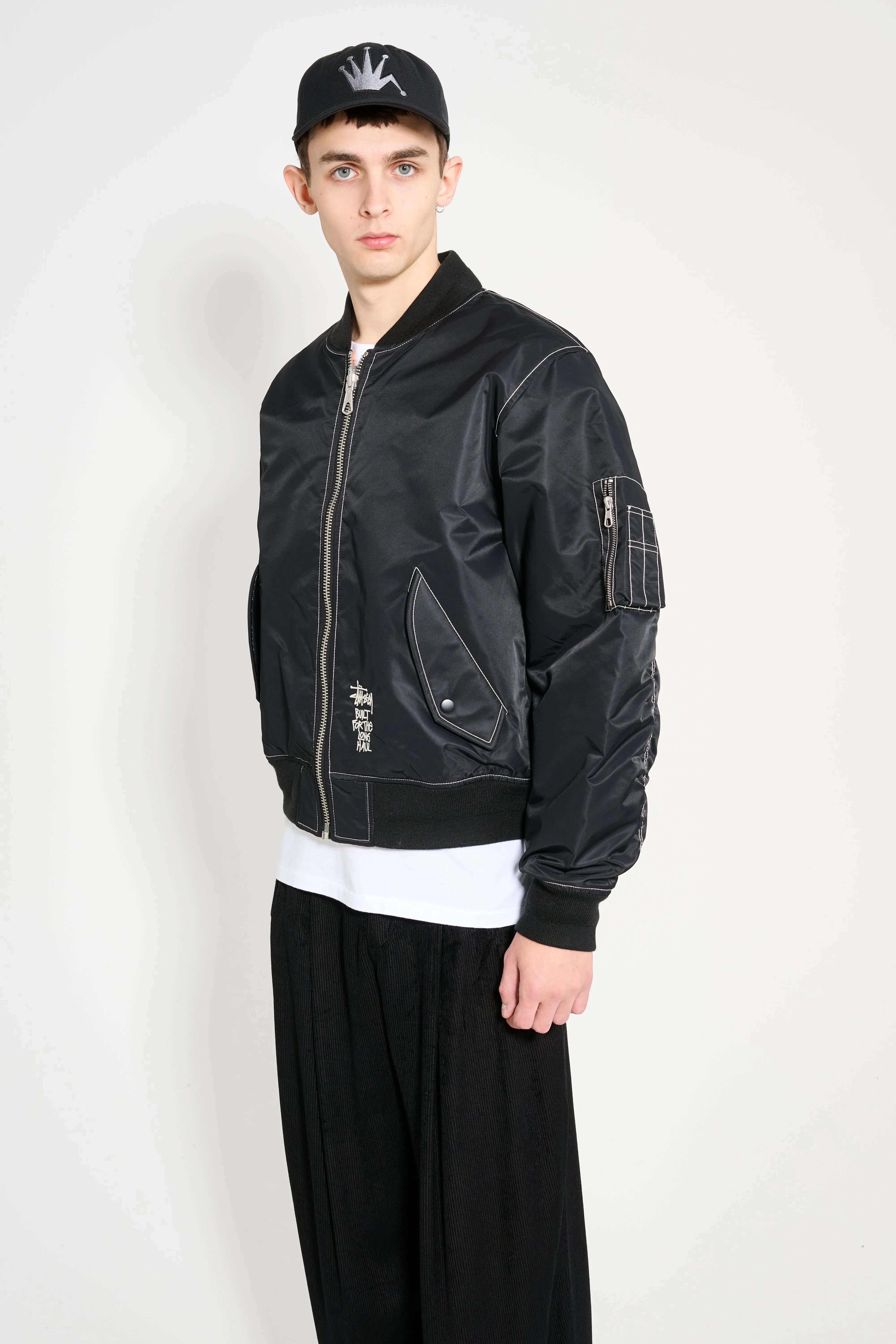 Stüssy Built Bomber Jacket Black