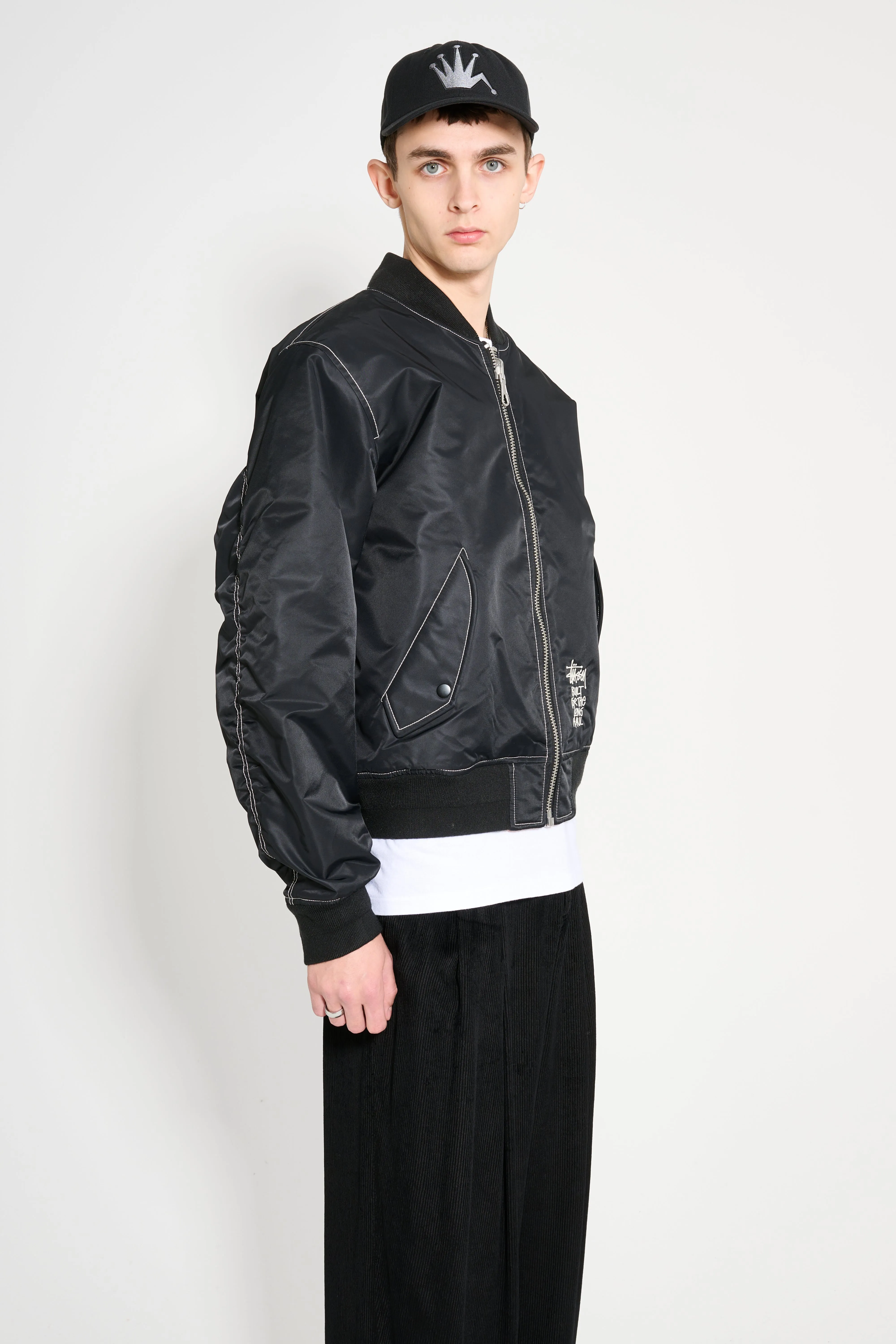 Stüssy Built Bomber Jacket Black