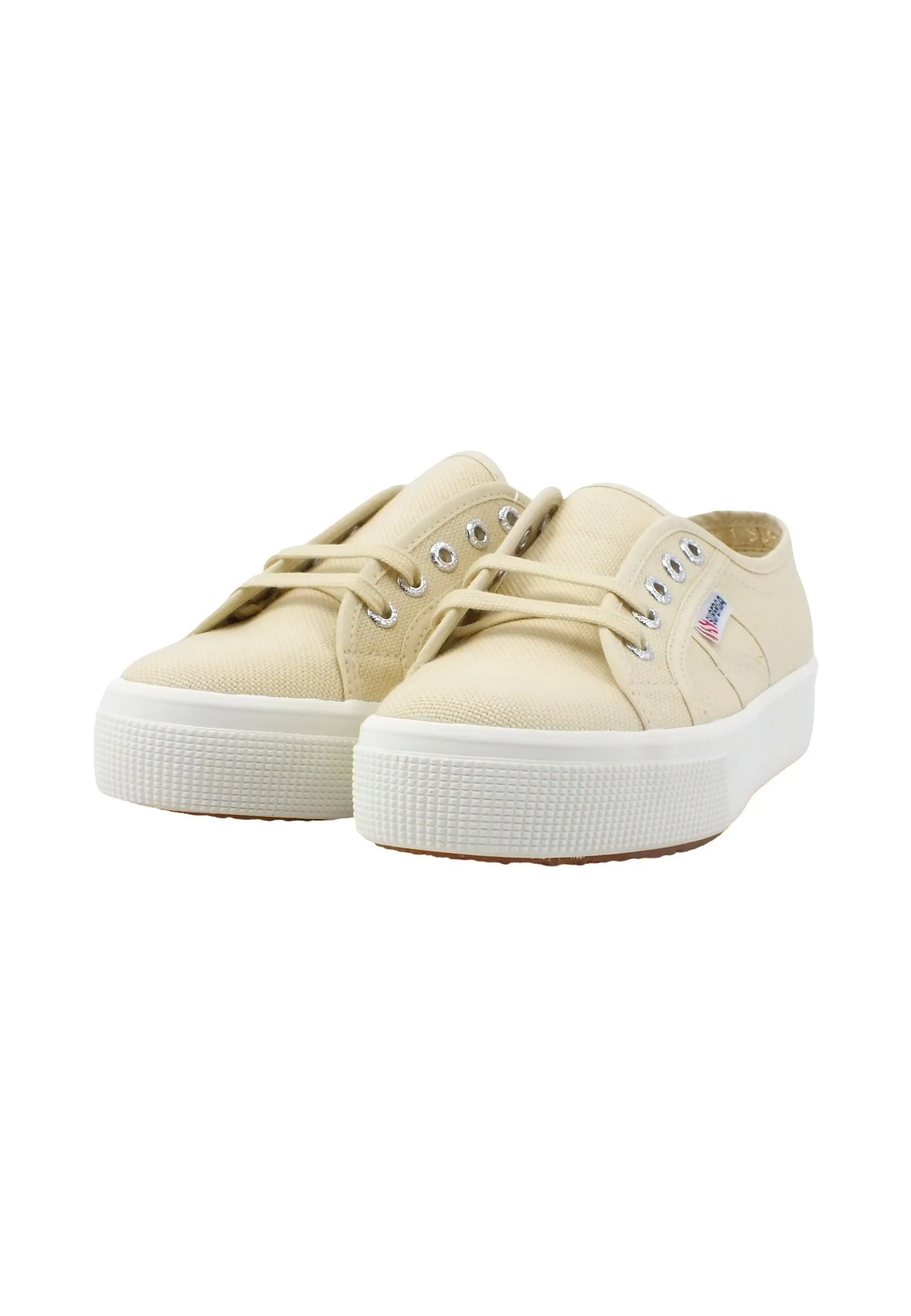 SUPERGA 2730 Mid Sneaker Donna Beige Eggshell S2127IW