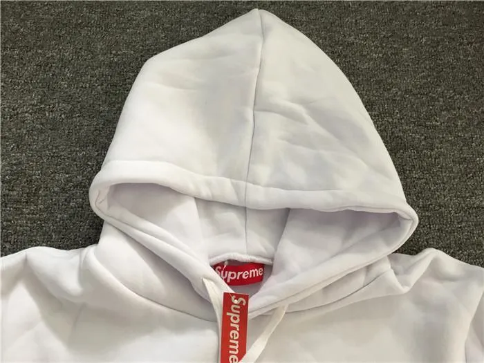 Supreme Comme Des Garcons Box Logo Hoodie Black