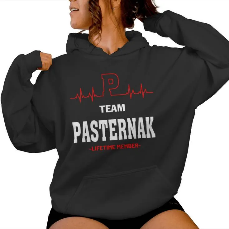 Team Pasternak Lifetime Member Pasternak Last Name Women Hoodie