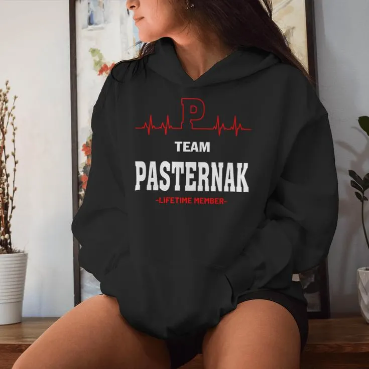 Team Pasternak Lifetime Member Pasternak Last Name Women Hoodie