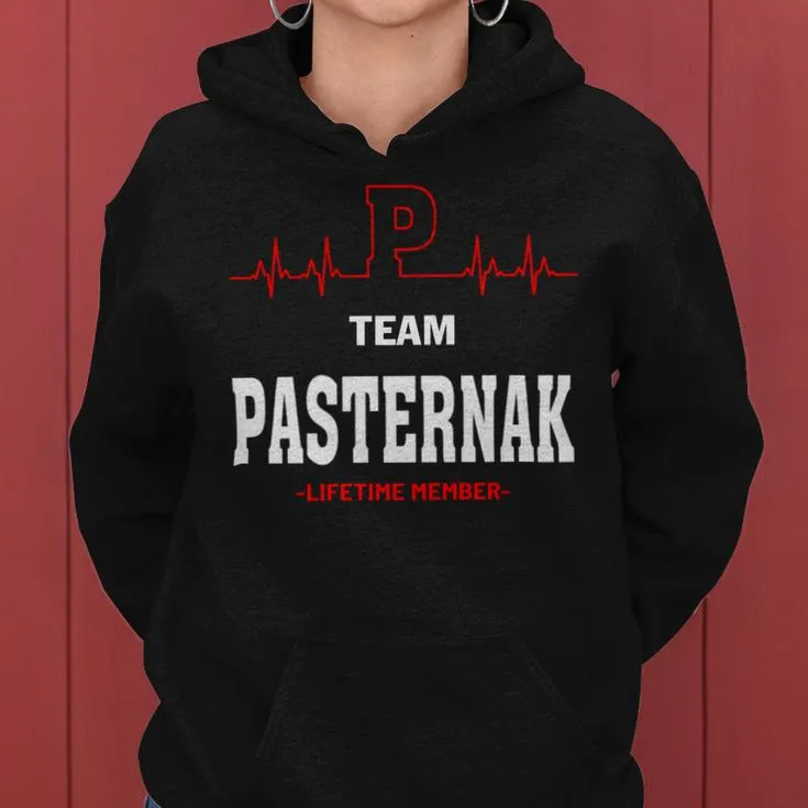 Team Pasternak Lifetime Member Pasternak Last Name Women Hoodie