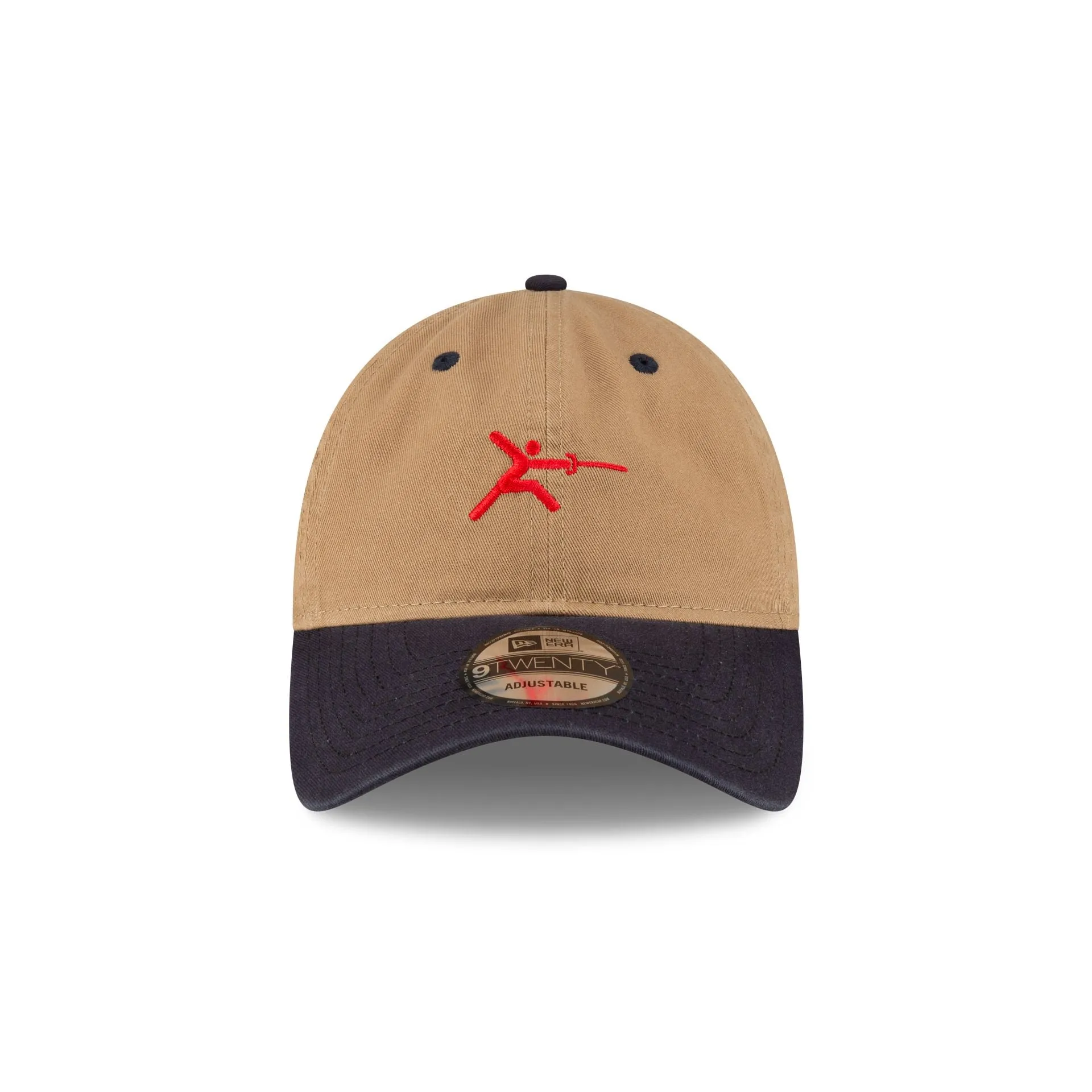 Team USA Fencing Khaki 9TWENTY Adjustable Hat