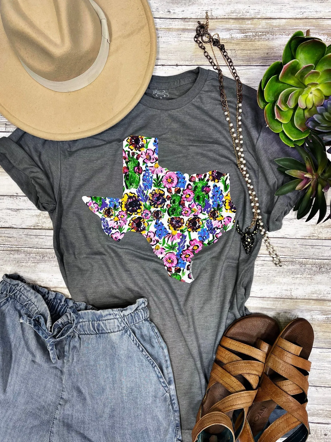 Texas Wildflowers Tee